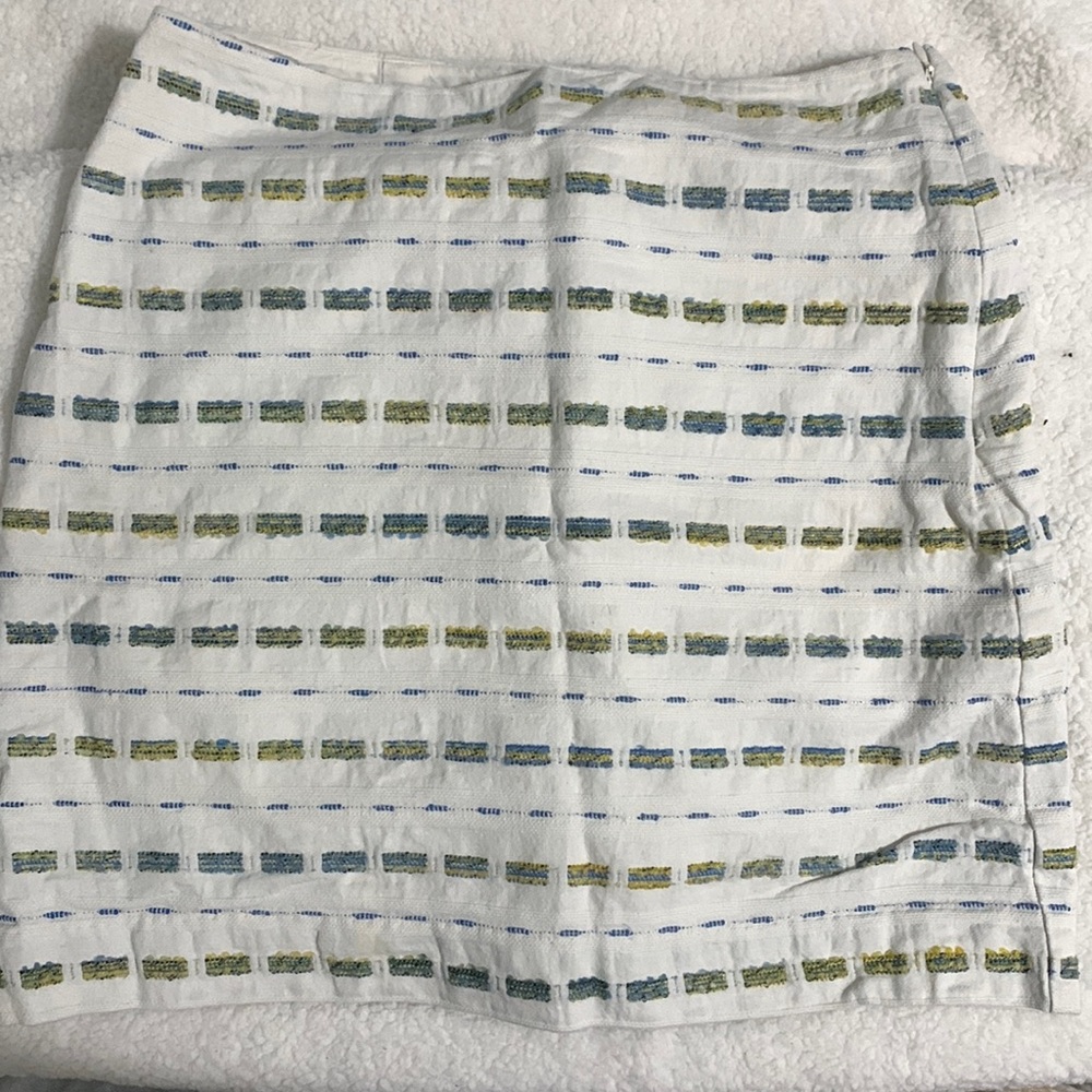 Printed Mid Mini Skirt